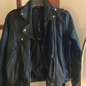 NWT Zara Leather Jacket
